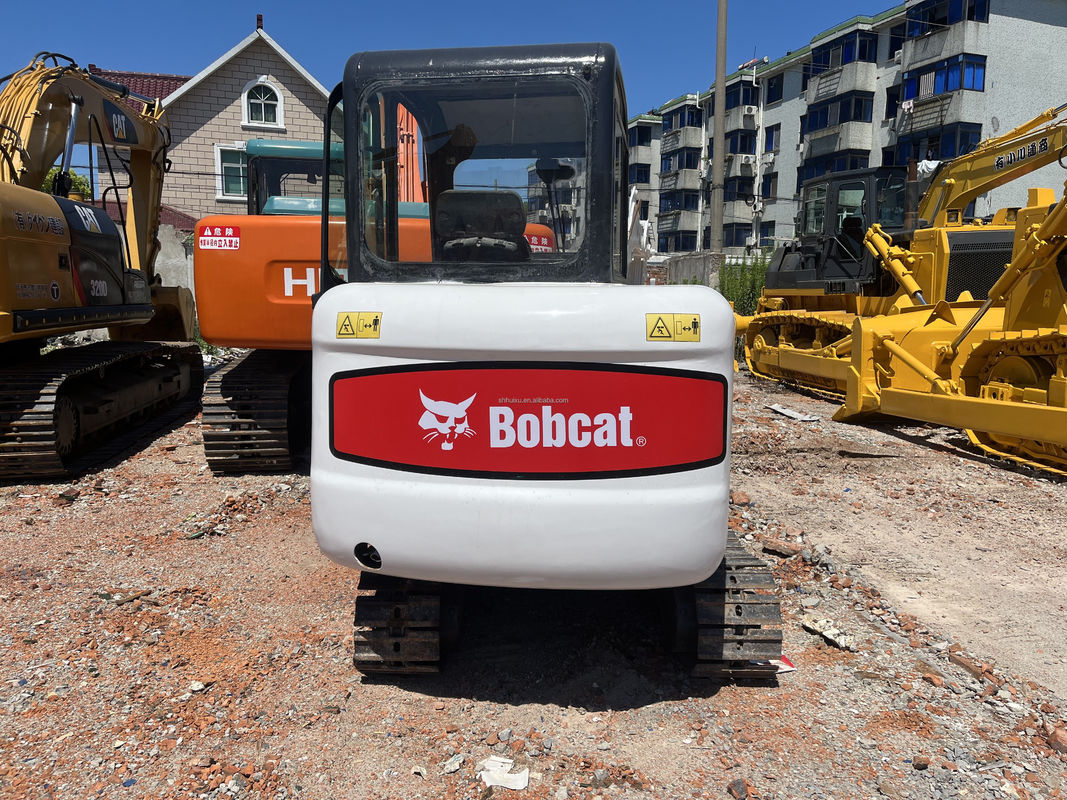 Excavadora mini Bobcat 331 Pequeña excavadora de hoyos de postes de segunda mano