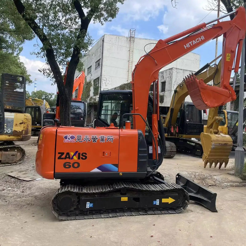 Vender Alta calidad usada Hitachi ZX60 Mini excavadora usada Japón Hitachi excavadora ZX60 para la venta