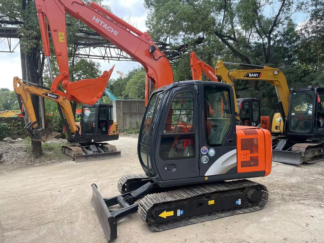 Vender Alta calidad usada Hitachi ZX60 Mini excavadora usada Japón Hitachi excavadora ZX60 para la venta