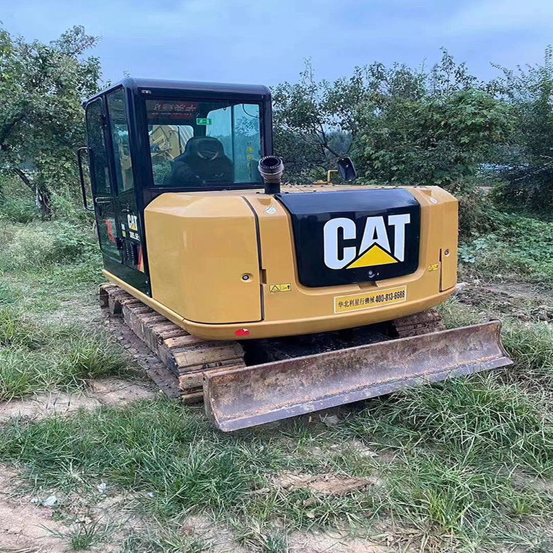 Mini excavadora en buen estado excavadora de segunda mano de 5,5 toneladas Mini CAT 305.5 Excavadora de rastreo