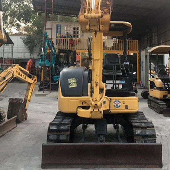 Excavadora mini komatsu pc40 bien mantenida y usada con cabina abierta pc40 de 4 toneladas excavadora pequeña para la venta pc40mr