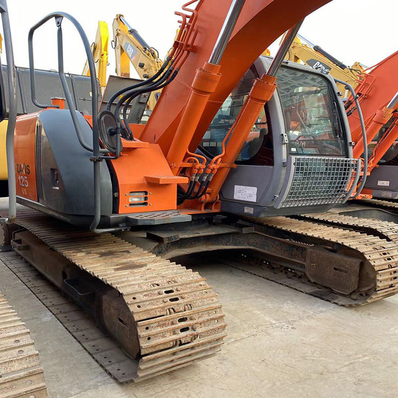 Hitachi en stock el 90% usado excavadora HITACHI ZX135us, HITACHI ZX135us ZX120-6 ZX240-3g con precio barato para la venta en Shanghai