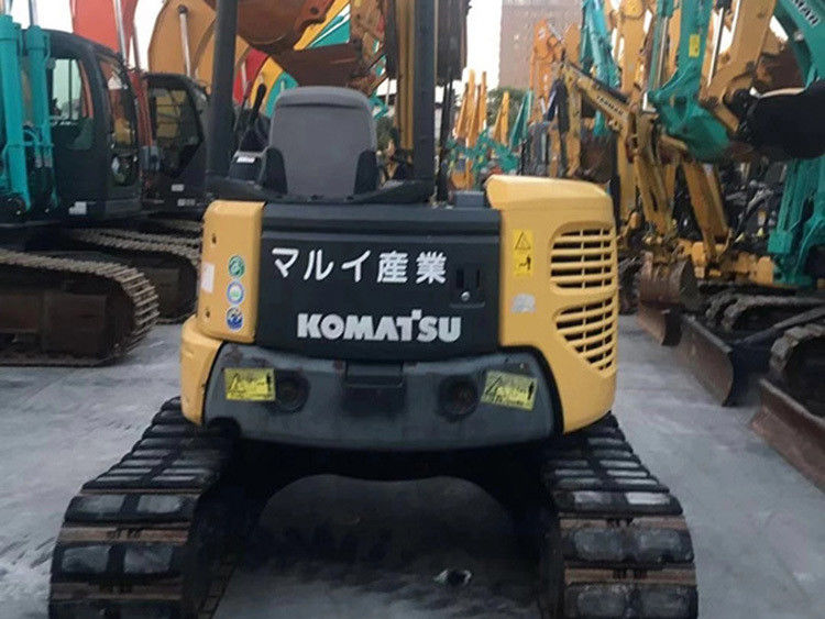 Excavadora mini komatsu pc40 bien mantenida y usada con cabina abierta pc40 de 4 toneladas excavadora pequeña para la venta pc40mr