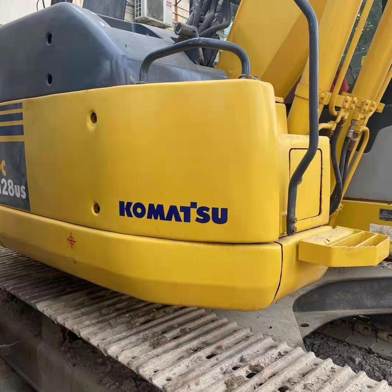 maquinaria de ingeniería utilizada excavadora komatsu pc128 de 12 toneladas excavadora de rasca pc128us