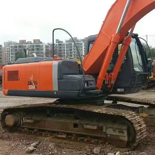 20 toneladas usadas Hitachi ZAXIS 200 retroexcavadora excavadora minería equipo pesado excavadora cargador ZX200 Buen estado Precio final Exc