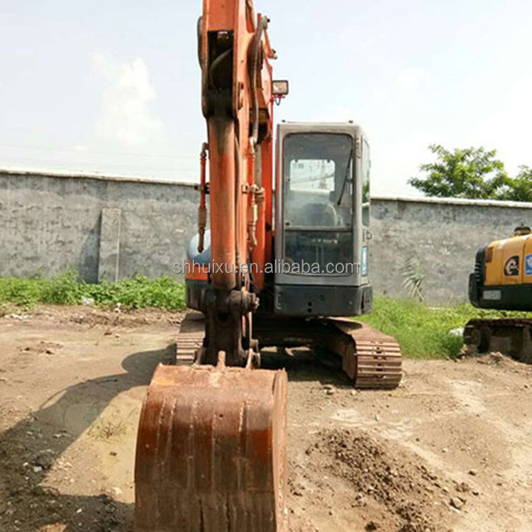 Hitachi en stock Usado Hitachi 55 mini excavadora para la venta de segunda mano Hitachi 55 excavadora pequeña en buenas condiciones