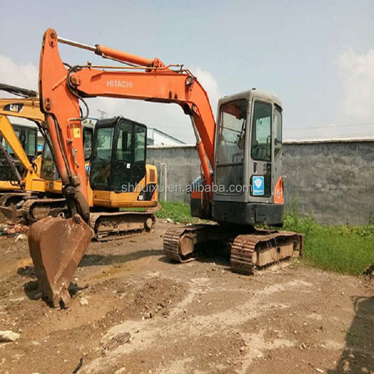 Hitachi en stock Usado Hitachi 55 mini excavadora para la venta de segunda mano Hitachi 55 excavadora pequeña en buenas condiciones