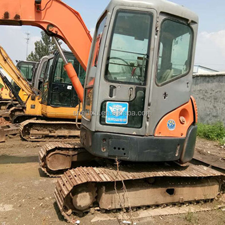Hitachi en stock Usado Hitachi 55 mini excavadora para la venta de segunda mano Hitachi 55 excavadora pequeña en buenas condiciones