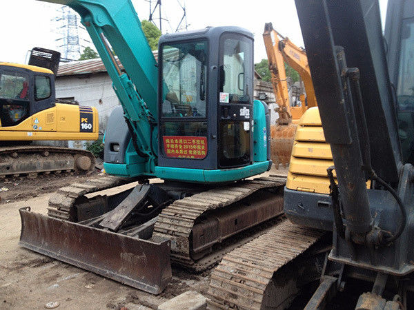 Kobelco SK200 Excavadora de segunda mano con motor japonés Kobelco75 SK75 Kobelco 75 en excelentes condiciones