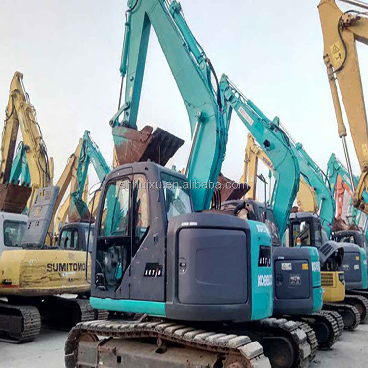 La excavadora de segunda mano más vendida Kobelco135/ Máquina de excavación usada de buena calidad Kobelco135 en venta