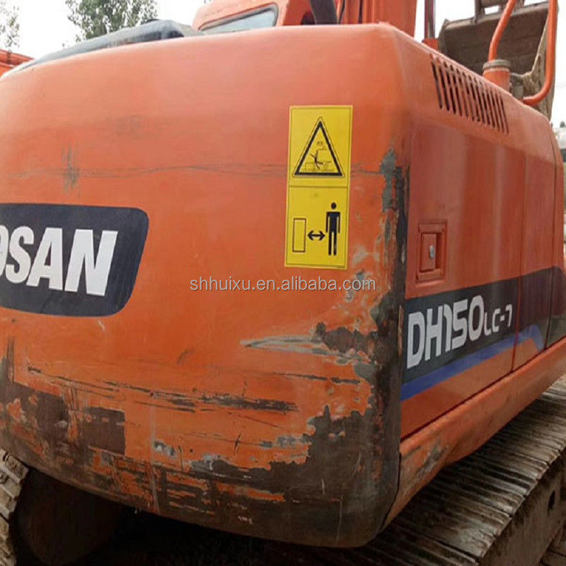 Excavadora de segunda mano DOOSAN DH150 de calidad DOOSAN DH150 con precio bajo en venta
