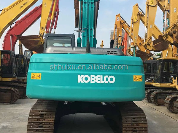 Kobelco SK200 Excavadora de segunda mano más vendida Kobelco SK200/Máquina de excavación de buena calidad Kobelco SK200 para la venta