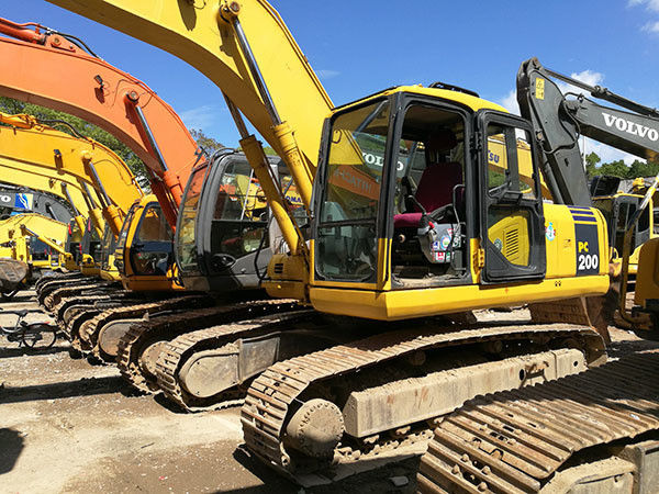 Comatsu PC 200-8 excavadora de rastreo/ Excavadora original Komatsu PC 200, PC200 barata Komatsu