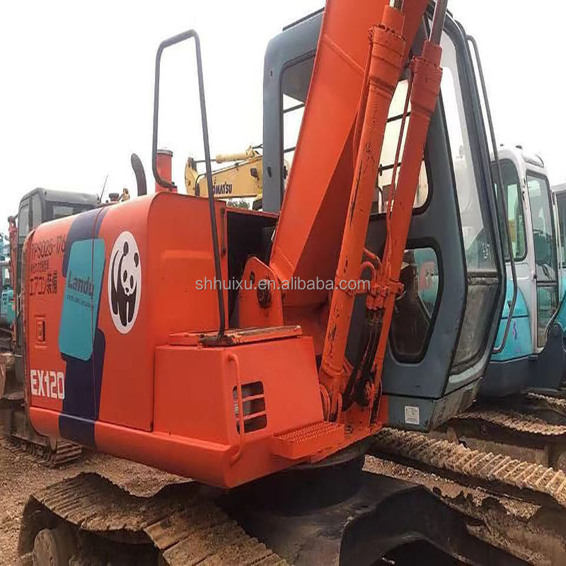 Hitachi venta caliente Usada Hitachi EX120 excavadora de rastreo para la venta excavadora de segunda mano en buenas condiciones