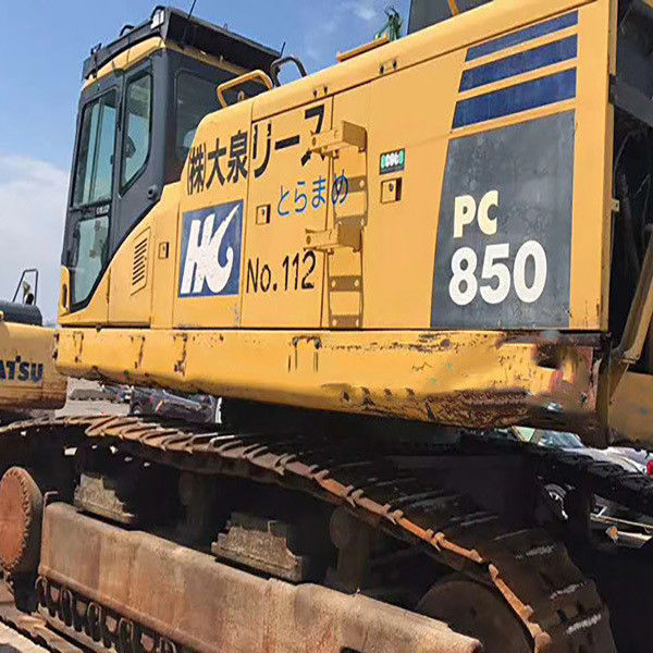 excavadora usada komatsu PC850 excavadora cambio de roca brazo de trituración martillo Komatsu Excavadora