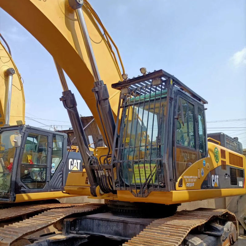 Excavadora de rastreador de segunda mano buena máquina de excavadora de gatos precio maquinaria japonés usado cat345, usados marca japonesa CAT345