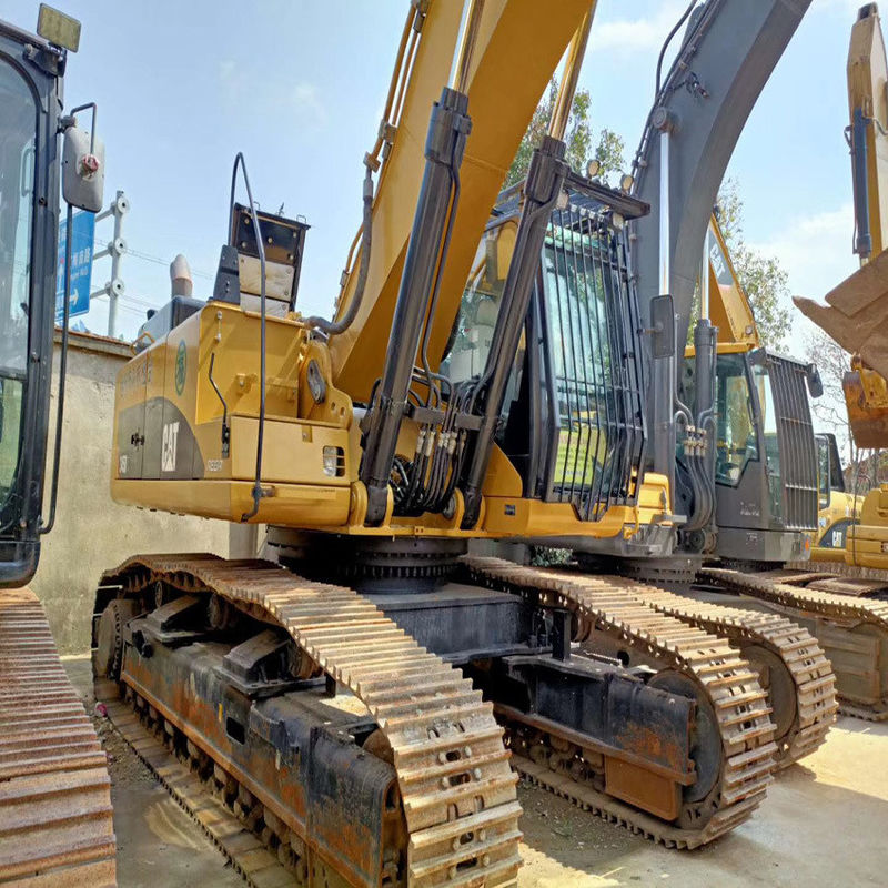 Excavadora de rastreador de segunda mano buena máquina de excavadora de gatos precio maquinaria japonés usado cat345, usados marca japonesa CAT345