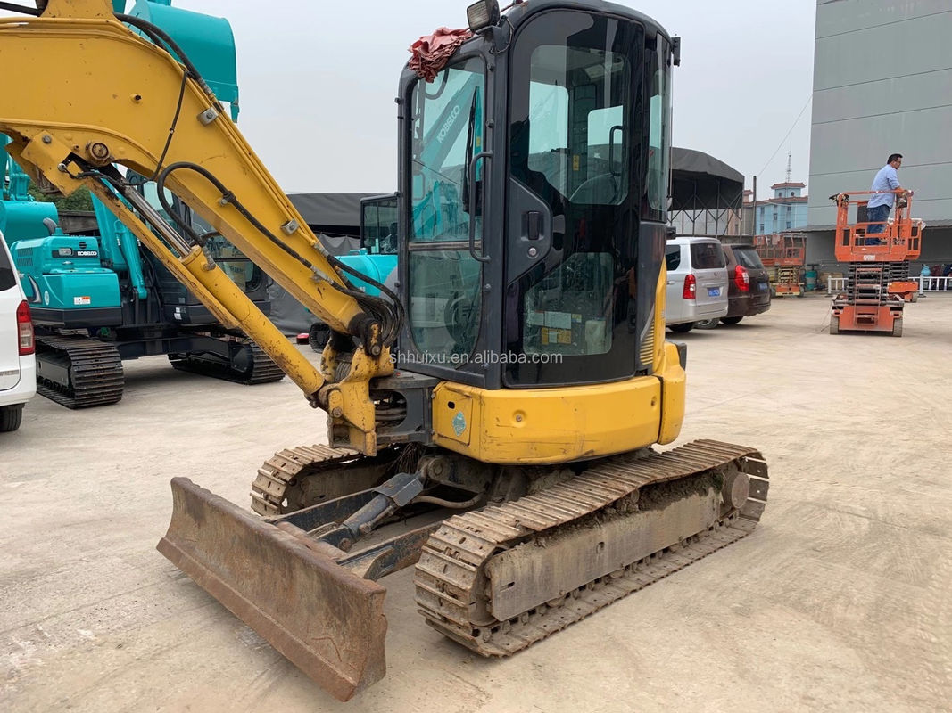 Excavadora de rastreo hidráulica usada Kobelco35SR, mini de segunda mano de alta calidad excavadora KOBELCO35SR precio barato