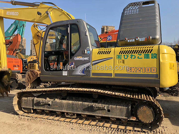 Kobelco SK200 Máquina de excavación usada de segunda mano excavadora Kobelco SK210