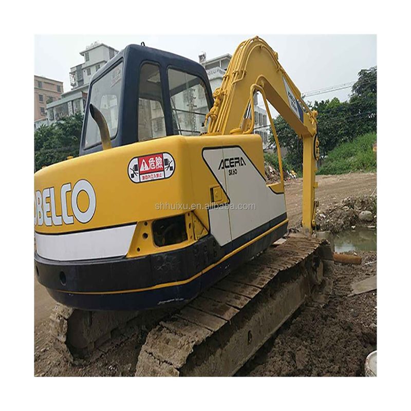 Excavadora de excavadora hidráulica usada Kobelco60-3, mini de segunda mano de alta calidad excavadora KOBELCO60-3 precio barato