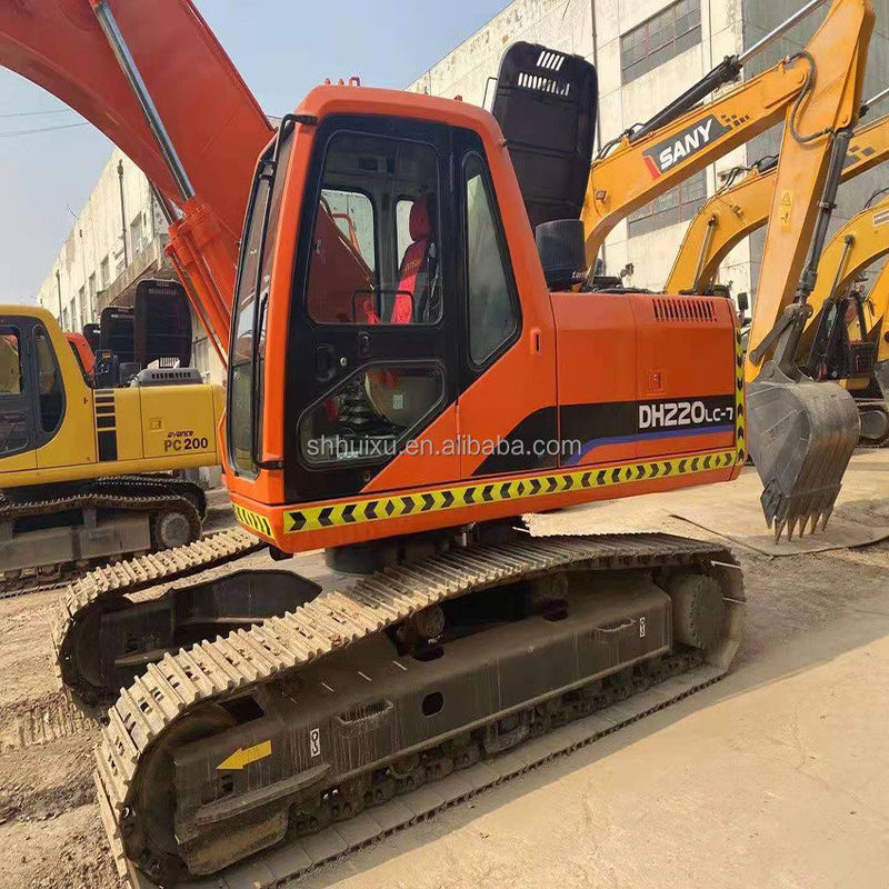 Doosan venta caliente excavadora usada doosan 220/ DOOSAN220 origen de Corea/ Máquina de excavación usada mejor venta buen precio