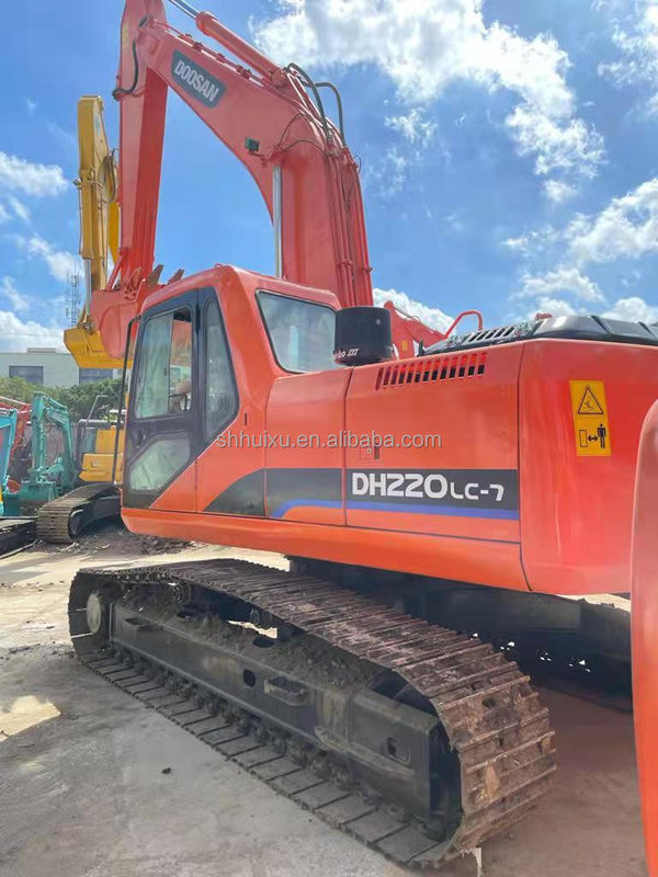 Doosan venta caliente excavadora usada doosan 220/ DOOSAN220 origen de Corea/ Máquina de excavación usada mejor venta buen precio