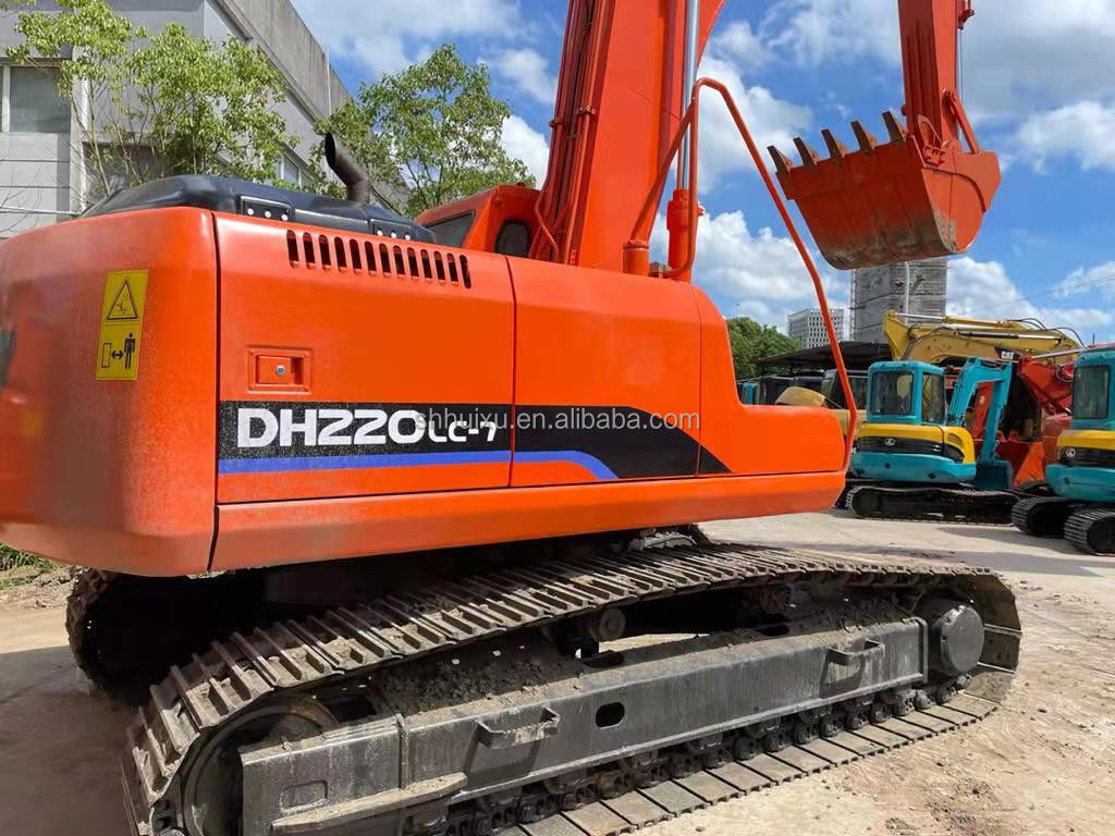 Doosan venta caliente excavadora usada doosan 220/ DOOSAN220 origen de Corea/ Máquina de excavación usada mejor venta buen precio