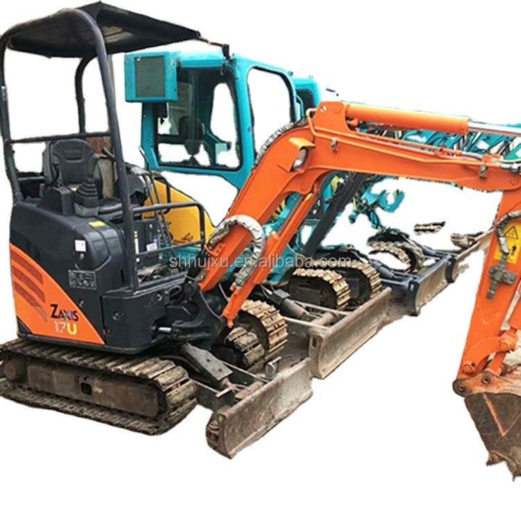 Venta caliente de Hitachi de segunda mano Excavadora pequeña de rastreo en buen estado HITACHI 17 mini excavadora usada
