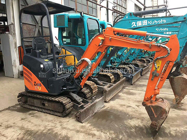 Venta caliente de Hitachi de segunda mano Excavadora pequeña de rastreo en buen estado HITACHI 17 mini excavadora usada