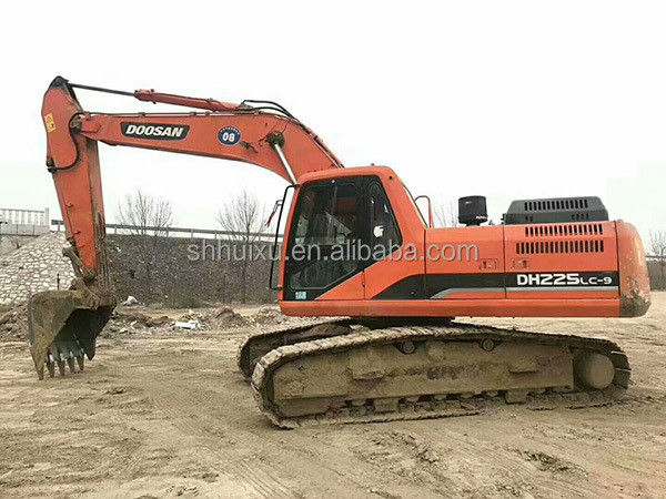 Doosan de venta caliente excavadora doosan dh225 usado de rastreador dh225lc-9 / Usado máquina de excavación mejor venta buen precio