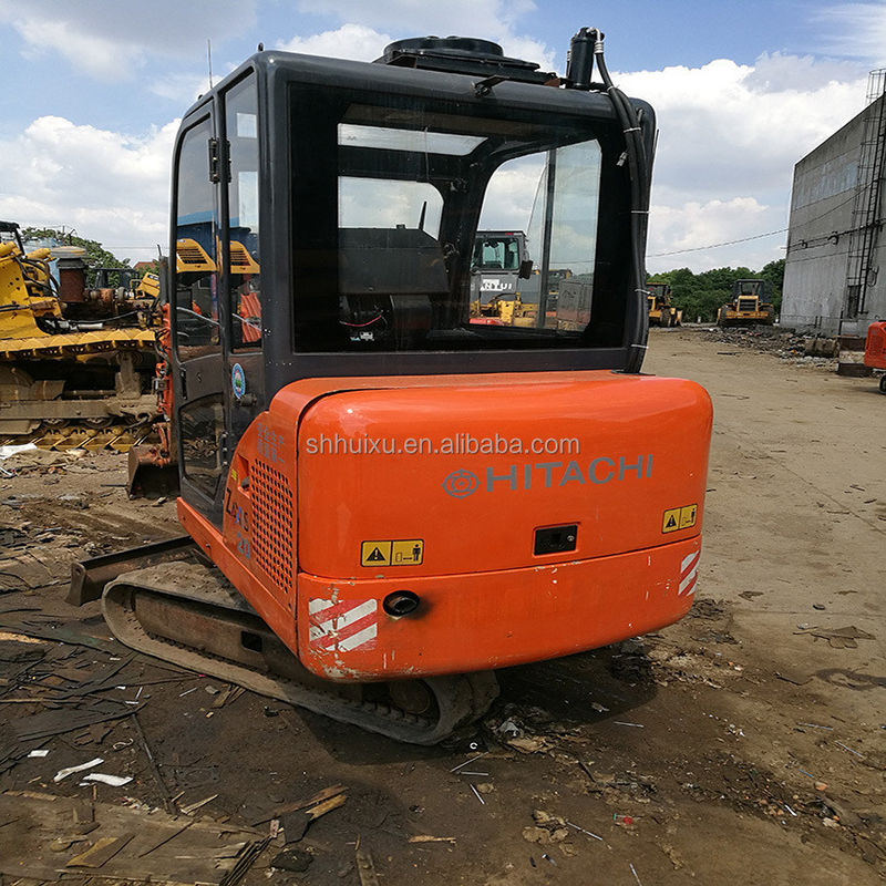 Hitachi en stock Mini excavadora japonesa usada HITACHI 20-2 a la venta/Excavadora de segunda mano pequeña de rastreo en buen estado HITACHI 20-2