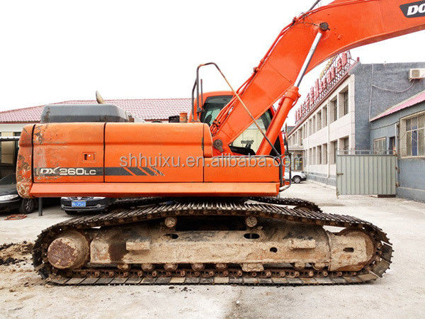 Venta caliente de Doosan Excelente calidad Excavadora de segunda mano de excavadora hidráulica DOOSAN DX260 origen de Corea/ Máquina de excavación usada mejor vendida buen precio