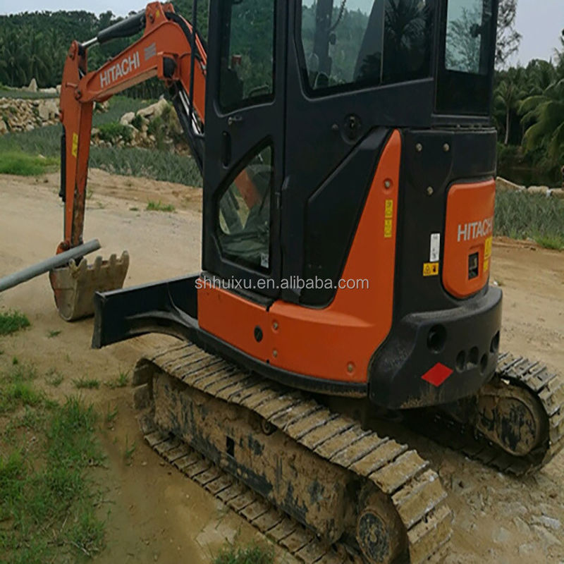 Hitachi en stock Mini excavadora japonesa usada HITACHI 35 a la venta/excavadora de segunda mano pequeña de rastreo en buen estado HITACHI 35