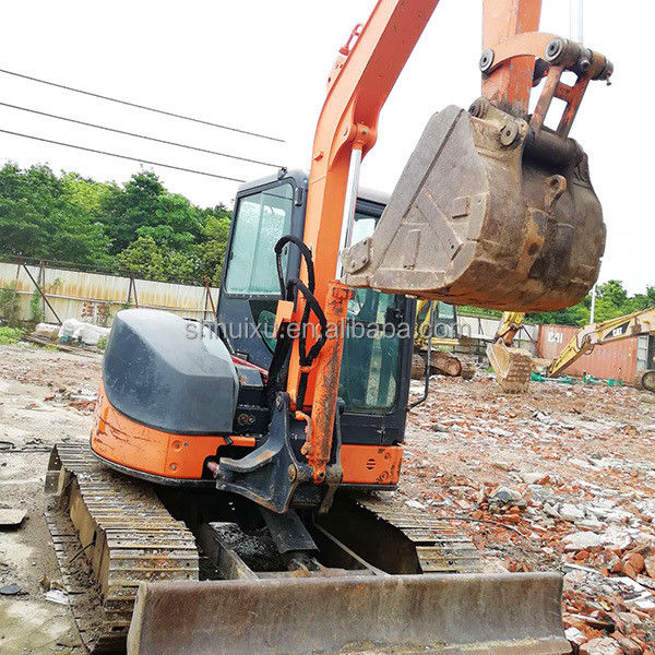 Hitachi en stock Mini excavadora japonesa usada HITACHI 50 a la venta/excavadora de segunda mano pequeña en buen estado HITACHI 50