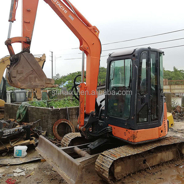 Hitachi en stock Mini excavadora japonesa usada HITACHI 50 a la venta/excavadora de segunda mano pequeña en buen estado HITACHI 50