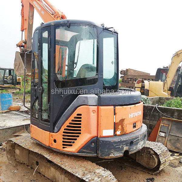 Hitachi en stock Mini excavadora japonesa usada HITACHI 50 a la venta/excavadora de segunda mano pequeña en buen estado HITACHI 50
