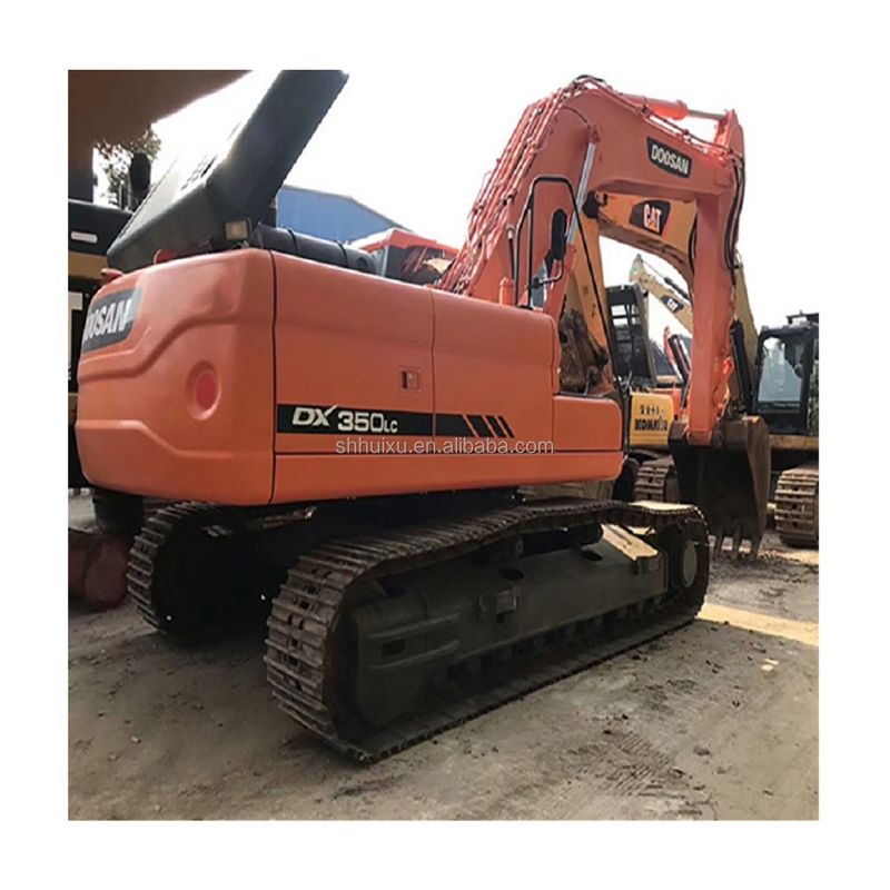 Venta caliente de Doosan excelente calidad de segunda mano excavadora hidráulica de rastreo DOOSAN DX350 origen de Corea máquina de excavación usada más vendida