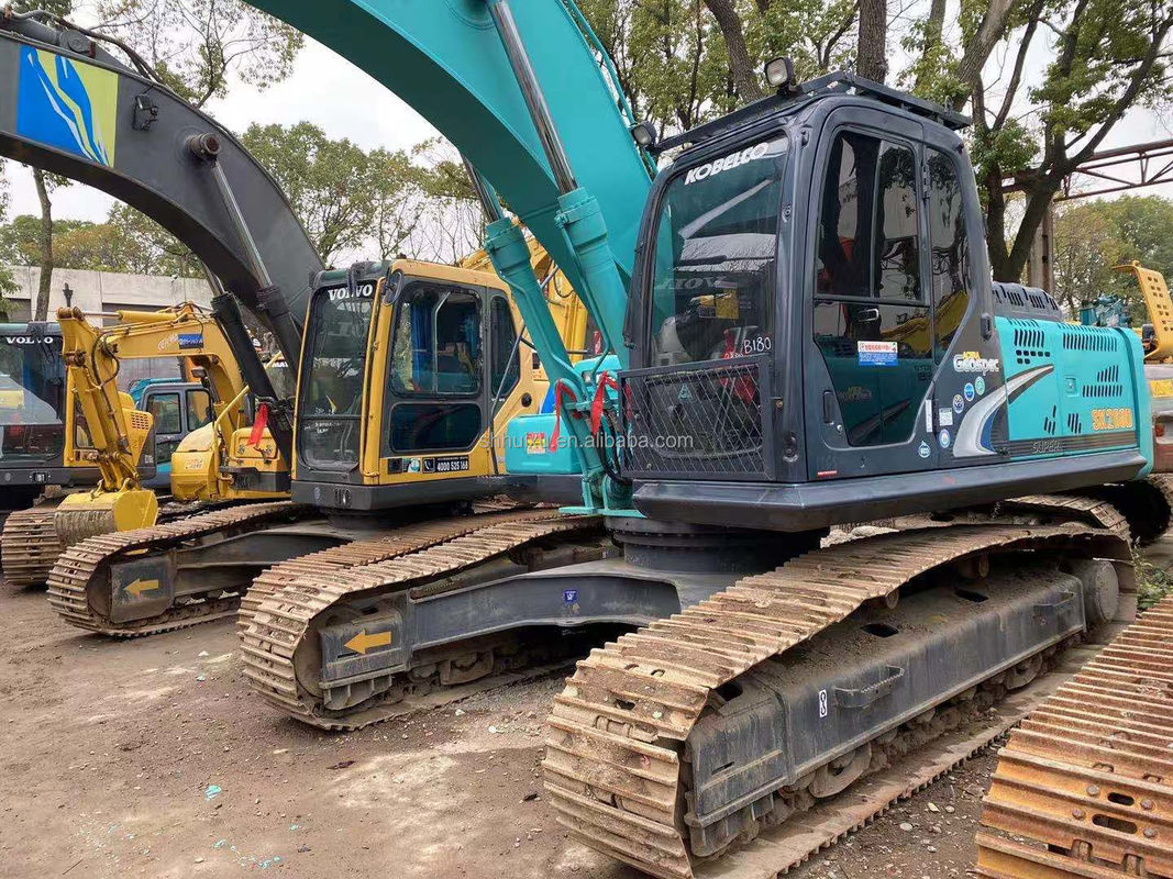Kobelco SK200 máquina de excavación usada Kobelco SK260 excavadora de segunda mano de excelente calidad