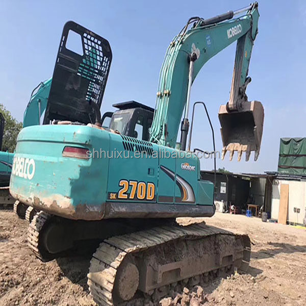 Kobelco SK200 Excavadora de segunda mano de excelente calidad máquina de excavación usada Kobelco SK270D precio barato