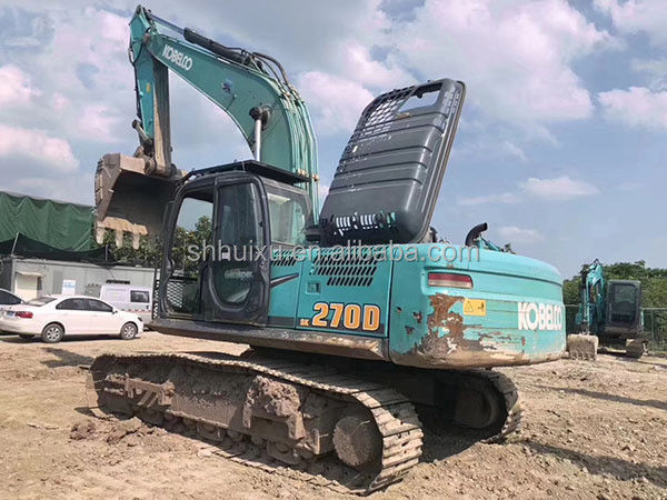 Kobelco SK200 Excavadora de segunda mano de excelente calidad máquina de excavación usada Kobelco SK270D precio barato