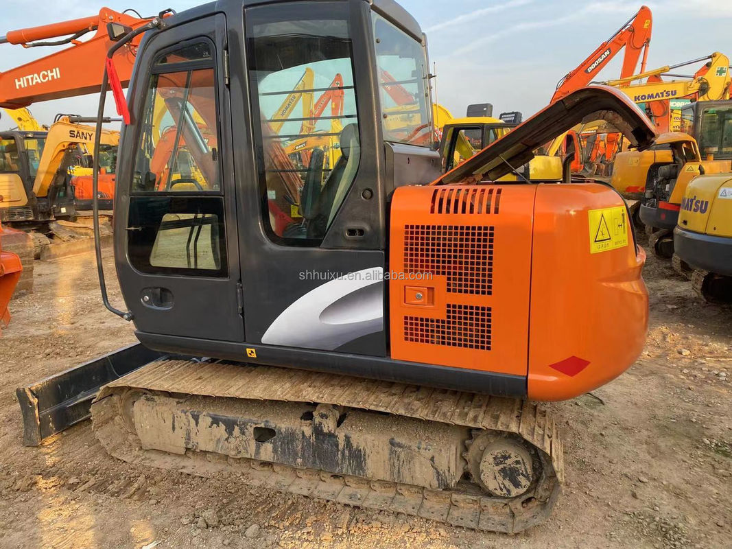 Hitachi en stock usado Hitachi mini excavadora zx60 Japón año 2019/de segunda mano Pequeña excavadora de rastreo en buen estado HITACHI 60