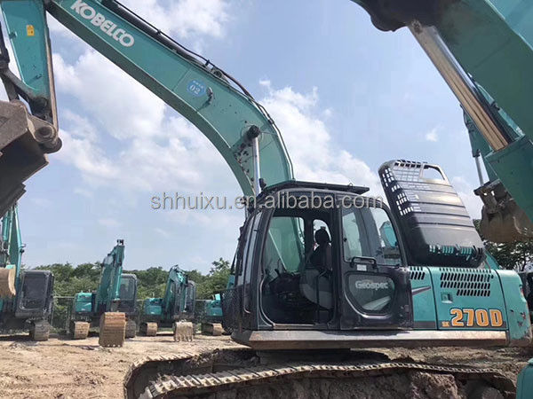 Kobelco SK200 Excavadora de segunda mano de excelente calidad máquina de excavación usada Kobelco SK270D precio barato