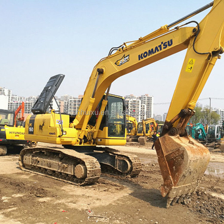 Komatsu Usado Komatsu PC160-7 excavadora de rastreo máquina de excavación de segunda mano para la venta Komatsu Excavadora