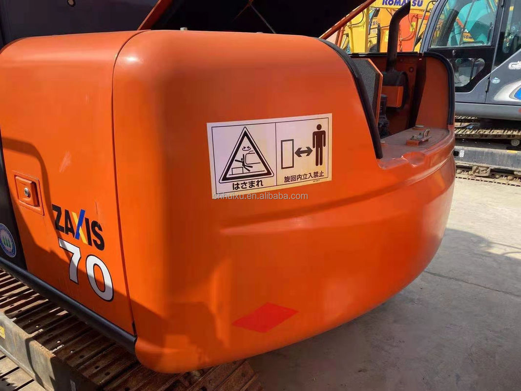 Hitachi en stock Mini excavadora japonesa usada HITACHI 70 a la venta/excavadora de segunda mano pequeña de rastreo en buen estado HITACHI 70