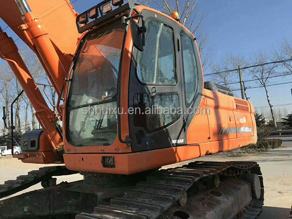 Venta caliente de Doosan de alta calidad de segunda mano excavadora hidráulica de rastreo DOOSAN DX420 origen de Corea máquina de excavación usada buen precio