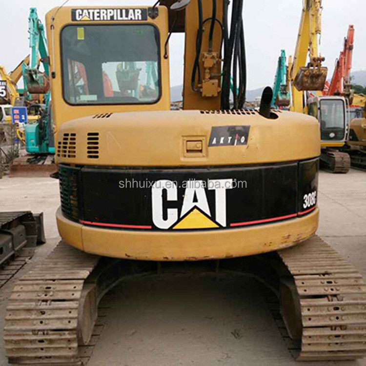 Venta caliente de la excavadora de la oruga usada máquina de excavación de segunda mano Mini excavadora de rastreo utilizado CAT308C 8Ton Caterpillar en stock