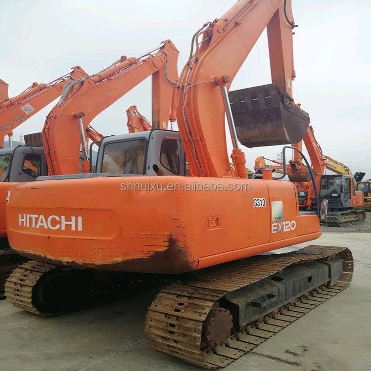 Hitachi venta caliente de segunda mano Excavadora HITACHI EX120-5 en buen estado máquina de excavación japonesa usada para la venta
