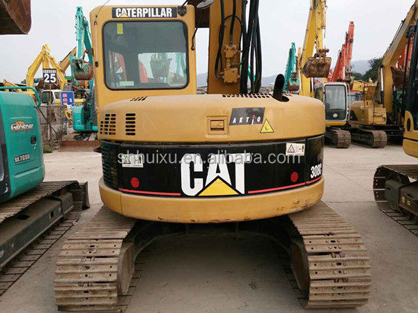Venta caliente de la excavadora de la oruga usada máquina de excavación de segunda mano Mini excavadora de rastreo utilizado CAT308C 8Ton Caterpillar en stock
