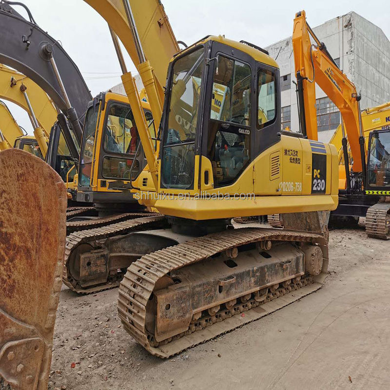 Comatsu Venta caliente de excavadoras usadas Komatsu PC230 excavadora de rastreo máquina de excavación de segunda mano para la venta Komatsu Excavadora