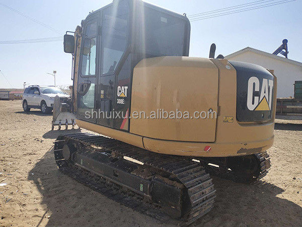 Calidad de segunda mano Mini excavadora de rastreo usado CAT308E 8T Excavadora de oruga usada máquina de excavación Uruga en stock